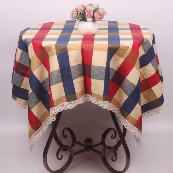 curcya mediterranean style cotton plaid table cloth rectangular for dinning tables / square table cover for round tables
curcya mediterranean style cotton plaid table cloth rectangular for dinning tables / square table cover for round tables