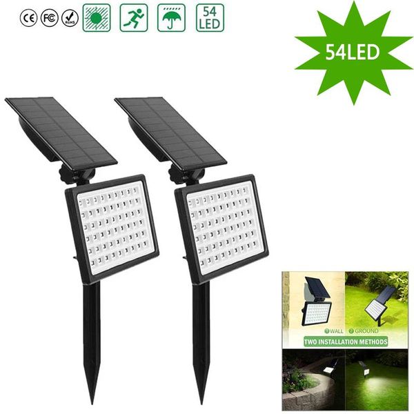solar lamps 50/54 led light outdoors ip65 waterproof garden decoration 3000k/6000k outdoor lighting spotlight wall
solar lamps 50/54 led light outdoors ip65 waterproof garden decoration 3000k/6000k outdoor lighting spotlight wall