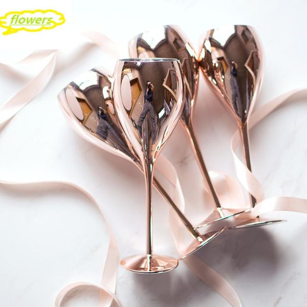 rose golden crystal goblets wine glass juice drink champagne goblet party barware dinner water home decor chic luxury 420ml
rose golden crystal goblets wine glass juice drink champagne goblet party barware dinner water home decor chic luxury 420ml