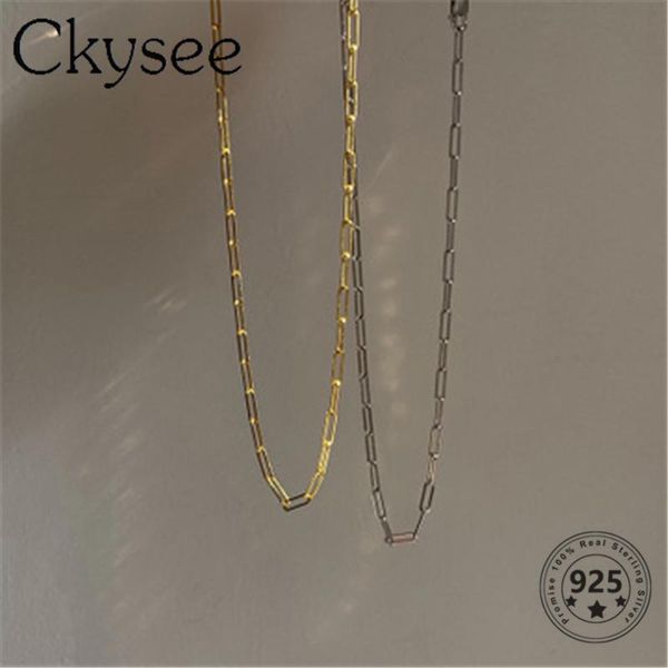 chains ckysee 2021 s 925 sterling silver hip-hop simple necklace 18k gold design link chocker for women fine jewelry
chains ckysee 2021 s 925 sterling silver hip-hop simple necklace 18k gold design link chocker for women fine jewelry