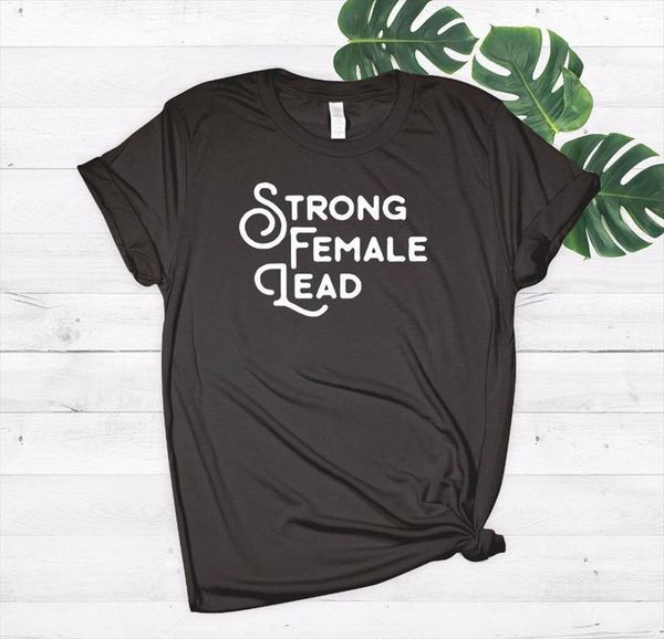 strong female lead and women men t shirt cotton funny lady yong girl tee hipster drop ship s 358, White;black
strong female lead and women men t shirt cotton funny lady yong girl tee hipster drop ship s 358, White;black