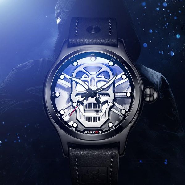 wristwatches ristos quartz hollow-carved man's business hardlex mirror watch men, Slivery;brown
wristwatches ristos quartz hollow-carved man's business hardlex mirror watch men, Slivery;brown