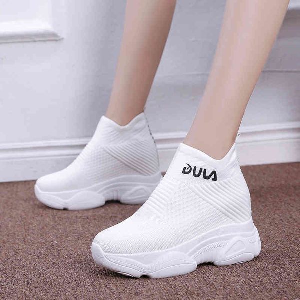 breathable knitted chunky sneakers women 2020 new autumn solid wedge sock shoes woman thick bottom high female, Black
breathable knitted chunky sneakers women 2020 new autumn solid wedge sock shoes woman thick bottom high female, Black