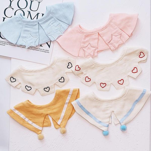 bibs & burp cloths 3pcs set ins nordic style baby bib cotton gauze infant cloth saliva towel embroidery fake collar decorative aaccessory
bibs & burp cloths 3pcs set ins nordic style baby bib cotton gauze infant cloth saliva towel embroidery fake collar decorative aaccessory