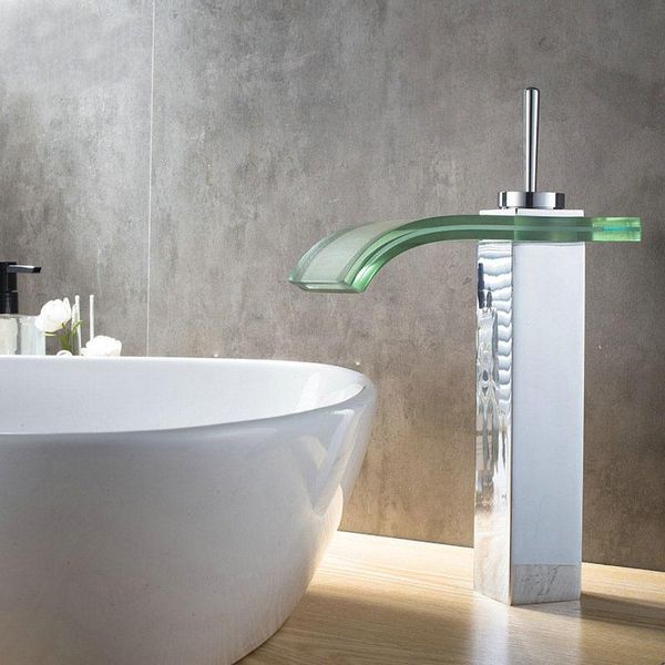 bathroom sink faucets waterfall led faucet. glass brass basin mixer tap deck mounted
bathroom sink faucets waterfall led faucet. glass brass basin mixer tap deck mounted