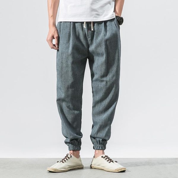 harem pants men joggers cotton man linen casual summer trousers male chinese style baggy harajuku trouser men's, Black
harem pants men joggers cotton man linen casual summer trousers male chinese style baggy harajuku trouser men's, Black