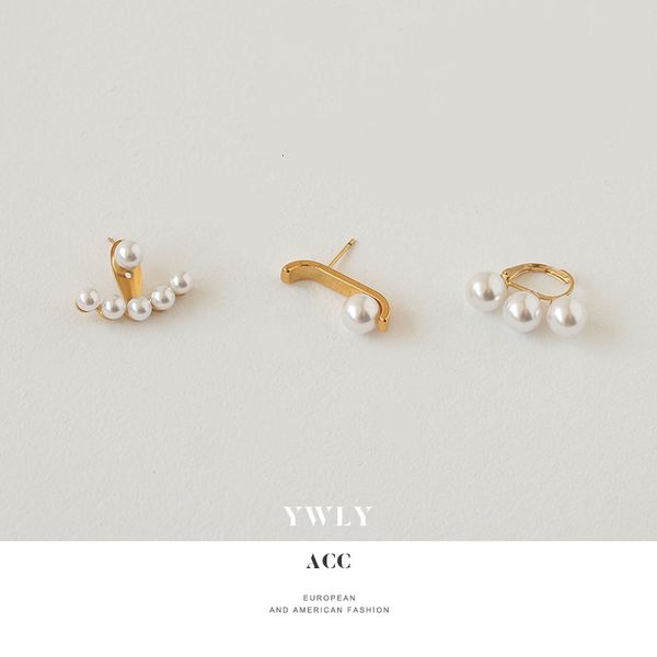 pearl earrings, celi style, simple temperament, fashion, light luxury, creative earrings and earrings, new style for women ywly, Golden
pearl earrings, celi style, simple temperament, fashion, light luxury, creative earrings and earrings, new style for women ywly, Golden
