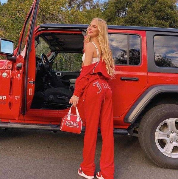 juicy brands women's tracksuits two piece pants velvet tracksuit women coutoure sweatsuits for track suit couture fall winter juciy cot, White
juicy brands women's tracksuits two piece pants velvet tracksuit women coutoure sweatsuits for track suit couture fall winter juciy cot, White