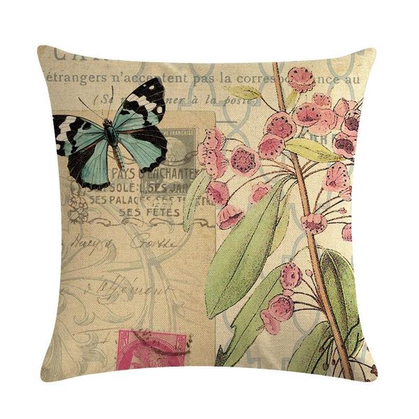 cushion/decorative pillow 1 pc butterfly flowers bird pattern linen throw cushion cover vintage car home sofa bed decorative pillowcase
cushion/decorative pillow 1 pc butterfly flowers bird pattern linen throw cushion cover vintage car home sofa bed decorative pillowcase