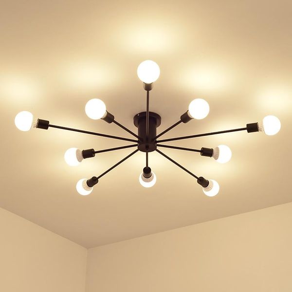 6/8/10 sockets retro iron chandelier black/white lighting vintage spider chandelier modern ceiling fixture lighting
6/8/10 sockets retro iron chandelier black/white lighting vintage spider chandelier modern ceiling fixture lighting