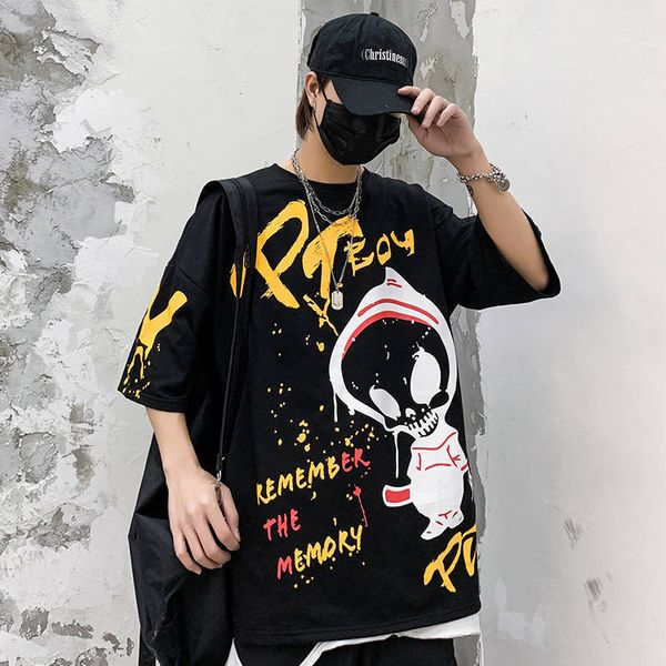 2021 new hip hop coreano camisa masculina vero tees harajuku japons streetwear ocasional rua carta impresso t camisas meninos 3akt, White;black
2021 new hip hop coreano camisa masculina vero tees harajuku japons streetwear ocasional rua carta impresso t camisas meninos 3akt, White;black