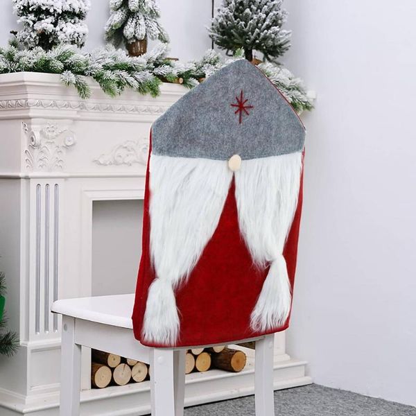 chair covers christmas santa claus white beard table dinner back decor 2021 year party decoration for home
chair covers christmas santa claus white beard table dinner back decor 2021 year party decoration for home