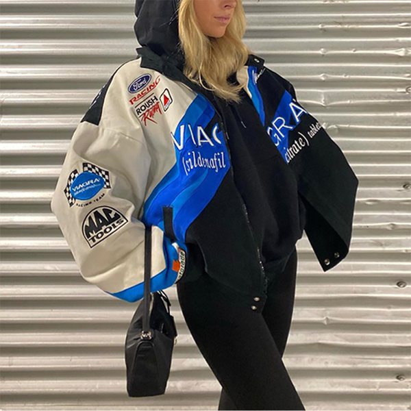blue printed casual loose jaet woman jaet bomber jaet women colorblo coat women 2021 spring and autumn new sports style, Black
blue printed casual loose jaet woman jaet bomber jaet women colorblo coat women 2021 spring and autumn new sports style, Black