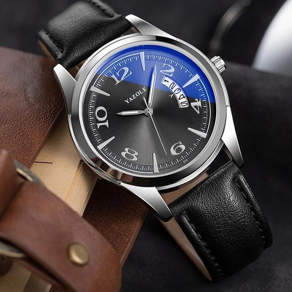 wristwatches yazole men's fashion wrist watch brand business calendar waterproof quartz luminous pointer relogio masculino, Slivery;brown
wristwatches yazole men's fashion wrist watch brand business calendar waterproof quartz luminous pointer relogio masculino, Slivery;brown