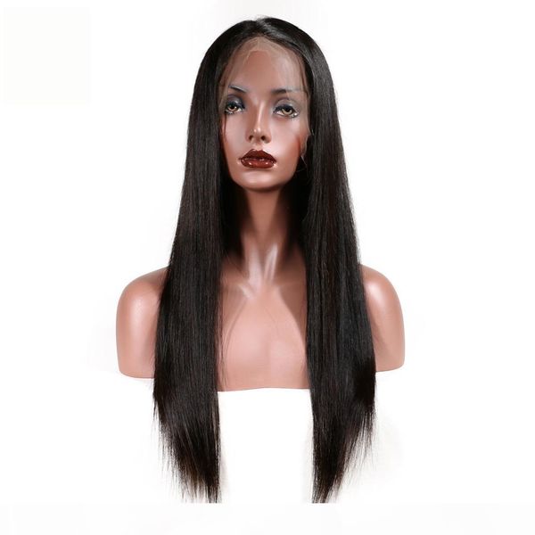 straight 360 degrees lace frontal wigs brazilian malaysian indian 100% human hair natural color 8-24 inch, Black;brown
straight 360 degrees lace frontal wigs brazilian malaysian indian 100% human hair natural color 8-24 inch, Black;brown