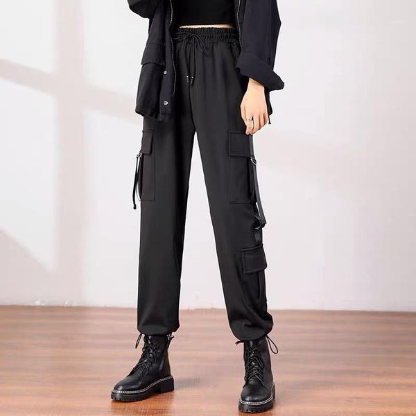spring big pocket straight women cargo pants high waist joggers casual female ankle-length pant streetwear solid ladies bottom women's, Black;white
spring big pocket straight women cargo pants high waist joggers casual female ankle-length pant streetwear solid ladies bottom women's, Black;white