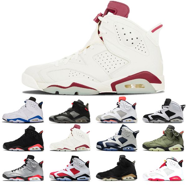 man's basketball shoes 6s high cut alternate angry bull black cat infrared carmine dmp hare olympic oreo sport blue unc white infared t
man's basketball shoes 6s high cut alternate angry bull black cat infrared carmine dmp hare olympic oreo sport blue unc white infared t