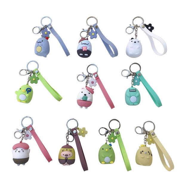 fine key chain japan and south korea soft cute corner biological epoxy doll cartoon button car ornament handbag pendant, Silver
fine key chain japan and south korea soft cute corner biological epoxy doll cartoon button car ornament handbag pendant, Silver