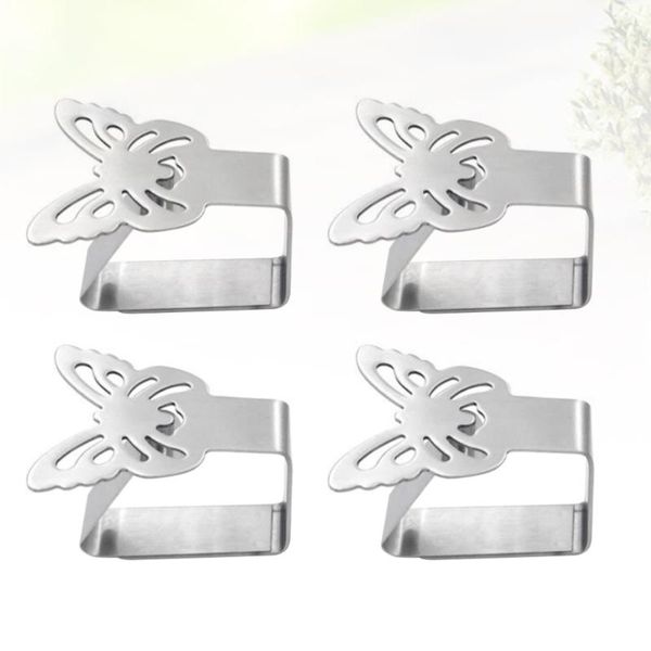 4pcs stainless steel thicken table cloth clip kitchen tablecloth holder clamp for home (style silver)
4pcs stainless steel thicken table cloth clip kitchen tablecloth holder clamp for home (style silver)