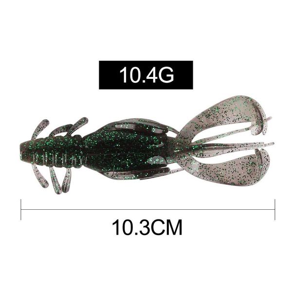 rosewood 10pcs fishing crawfish lure sile soft artificial bait crayfish 4in 0.37oz swimming shrimp for carp jllzxq insyard
rosewood 10pcs fishing crawfish lure sile soft artificial bait crayfish 4in 0.37oz swimming shrimp for carp jllzxq insyard