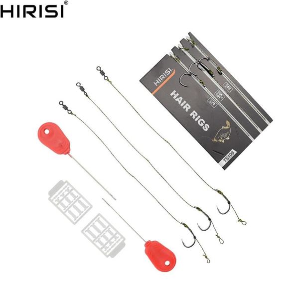 fishing hooks 6 x carp hair rigs set terminal tackle kit ready made with bait needle boilie sers 
fishing hooks 6 x carp hair rigs set terminal tackle kit ready made with bait needle boilie sers