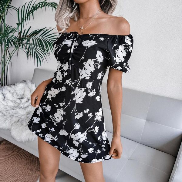 casual dresses floral summer dress 2021 elegant for women strapless evening plus size clothing urban, Black;gray
casual dresses floral summer dress 2021 elegant for women strapless evening plus size clothing urban, Black;gray