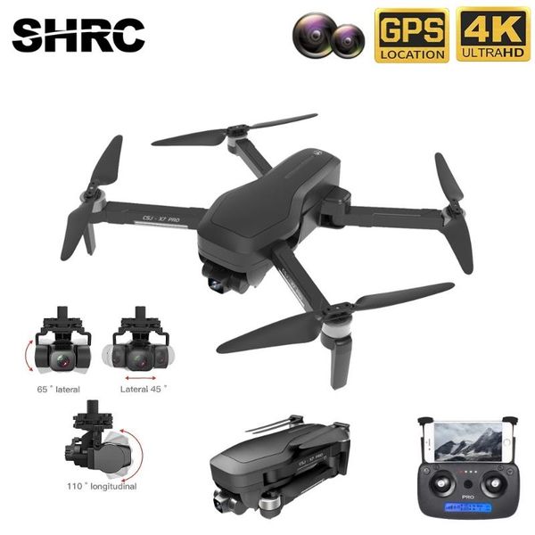 shrc x7 pro gps drone with camera 4k 5g wifi 3-axis gimbal brushless rc quadcopter optical flow positioning foldable drones
shrc x7 pro gps drone with camera 4k 5g wifi 3-axis gimbal brushless rc quadcopter optical flow positioning foldable drones