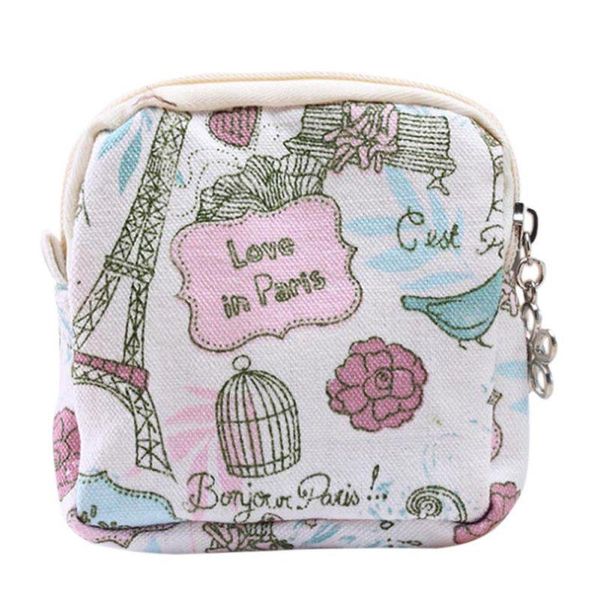 storage bags cxd-portable cute cartoon sanitary napkin bag women purse holder organizer with zipper
storage bags cxd-portable cute cartoon sanitary napkin bag women purse holder organizer with zipper