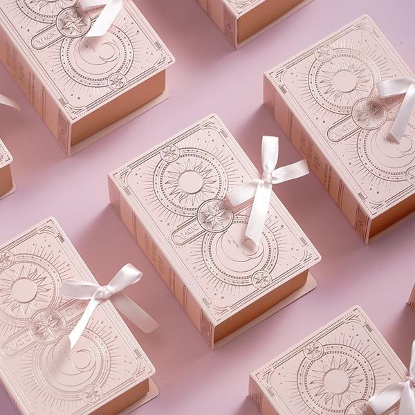 gift wrap 20pcs book shape chocolate candy box with ribbon magic wedding decorations birthday party favors packaging for guests
gift wrap 20pcs book shape chocolate candy box with ribbon magic wedding decorations birthday party favors packaging for guests