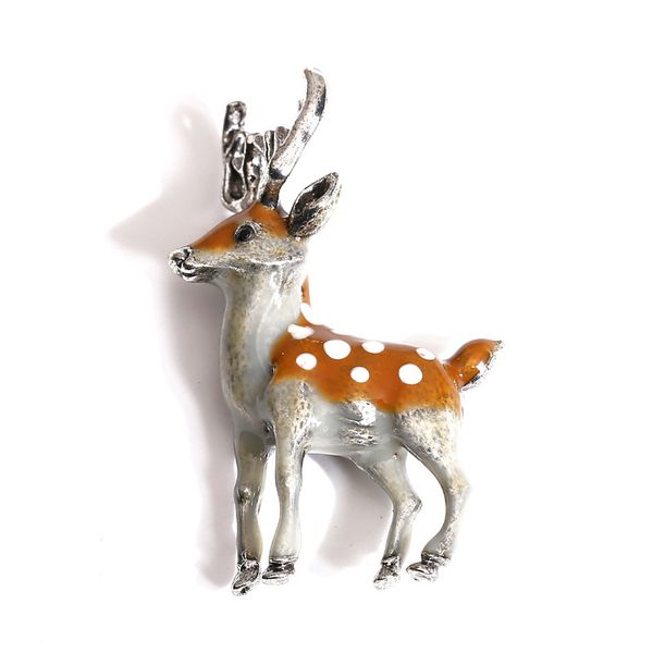 factory wholesale fashion sen women's sika deer glazed cardigan anti light pin brooch cartoon animal coat accessory buckle hea/rtsch/ro
factory wholesale fashion sen women's sika deer glazed cardigan anti light pin brooch cartoon animal coat accessory buckle hea/rtsch/ro