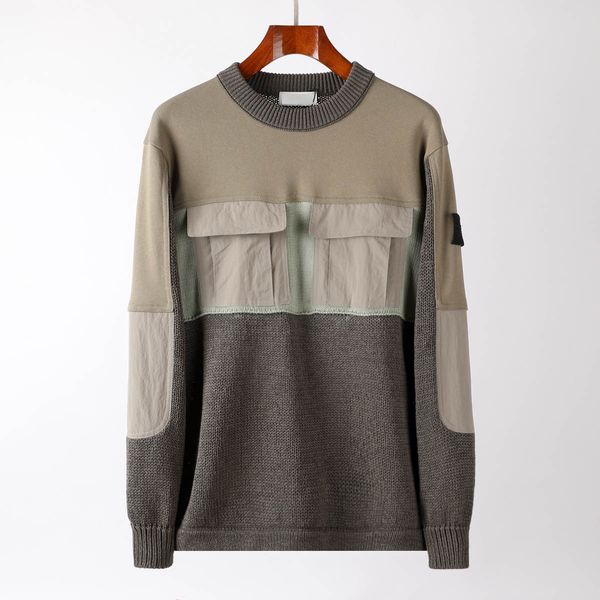 2121 european and american striped pullover knitwear designer high-end series pocket sweater luxury selling fashion pullover, Black
2121 european and american striped pullover knitwear designer high-end series pocket sweater luxury selling fashion pullover, Black