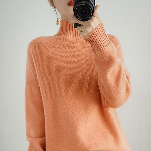 women's sweaters autumn winter double thickening loose 100% cashmere and wool sweater turtleneck knitted girl clothes outwear 6colors j, White;black
women's sweaters autumn winter double thickening loose 100% cashmere and wool sweater turtleneck knitted girl clothes outwear 6colors j, White;black