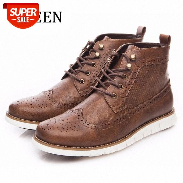 yween men boots lace-up leather shoes light autumn men brogue shoes casual boots man retro brown versatile boot plus size #bj7v
yween men boots lace-up leather shoes light autumn men brogue shoes casual boots man retro brown versatile boot plus size #bj7v