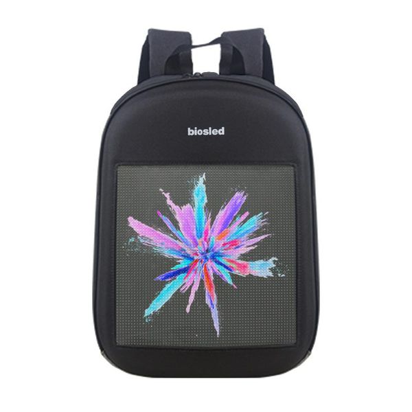 backpack led display screen dynamic advertising diy wireless wifi city walking laptop
backpack led display screen dynamic advertising diy wireless wifi city walking laptop