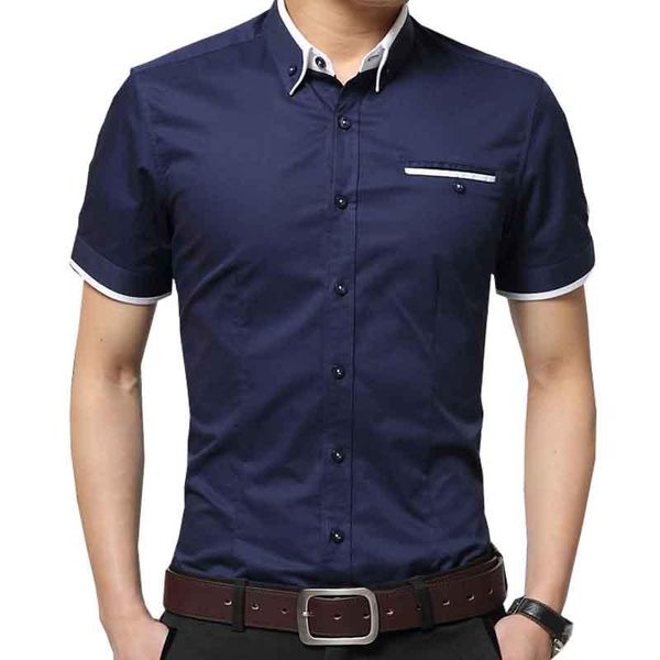2021 new arrival brand men's summer business shirt short sleeves turn-down collar tuxedo shirt men shirts big size 5xl, White;black
2021 new arrival brand men's summer business shirt short sleeves turn-down collar tuxedo shirt men shirts big size 5xl, White;black