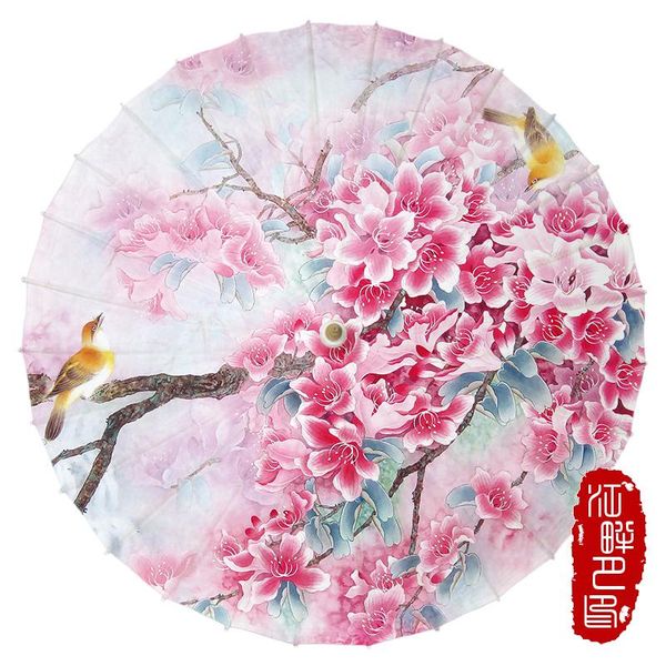 umbrellas wedding hanging decor oil paper umbrella pink cherry flower blossom parasol yellow birds beautiful scence
umbrellas wedding hanging decor oil paper umbrella pink cherry flower blossom parasol yellow birds beautiful scence