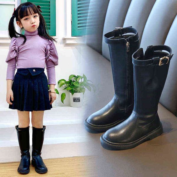 girls' high cotton boots 2021 autumn and winter new children' boots princess knight boots for kids winter autumn shoes g1210, Black;grey
girls' high cotton boots 2021 autumn and winter new children' boots princess knight boots for kids winter autumn shoes g1210, Black;grey