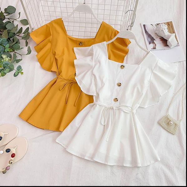 white square neck ruffle blouse peplum button up shirt women korean clothes vintage mujer de moda 2021 shirts
white square neck ruffle blouse peplum button up shirt women korean clothes vintage mujer de moda 2021 shirts