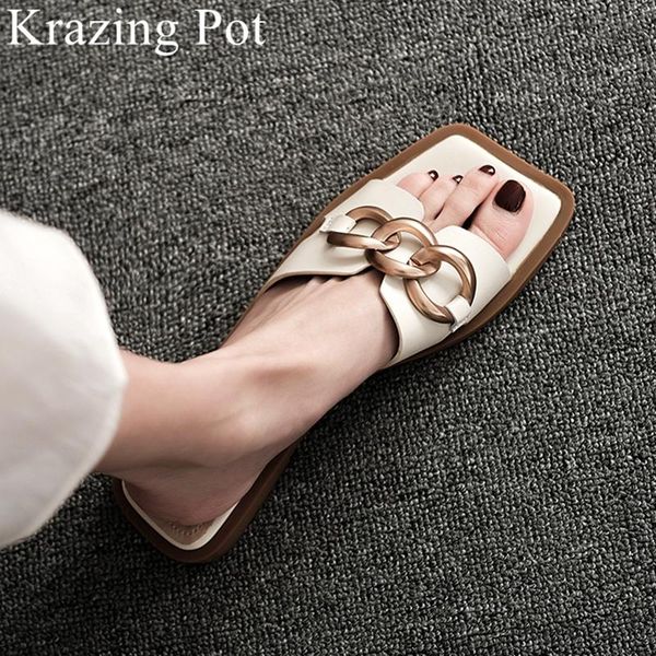 slippers size 40 comfortable cow leather low heels peep toe outside chain solid casual summer shoes slides slip on concise mules, Black
slippers size 40 comfortable cow leather low heels peep toe outside chain solid casual summer shoes slides slip on concise mules, Black