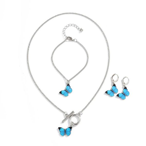 pendant necklaces vintage gothic style alloy set necklace, simple and metal butterfly necklace, Silver
pendant necklaces vintage gothic style alloy set necklace, simple and metal butterfly necklace, Silver