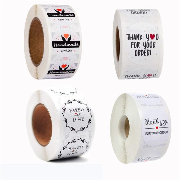 gift wrap 500pcs/roll thank you stickers handmade love scrapbooking sealing diary festival birthday party decoration labels
gift wrap 500pcs/roll thank you stickers handmade love scrapbooking sealing diary festival birthday party decoration labels