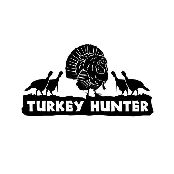 20cm*10.9cm personality turkey hunter vinyl car window sticker decal black silver c15-1112
20cm*10.9cm personality turkey hunter vinyl car window sticker decal black silver c15-1112