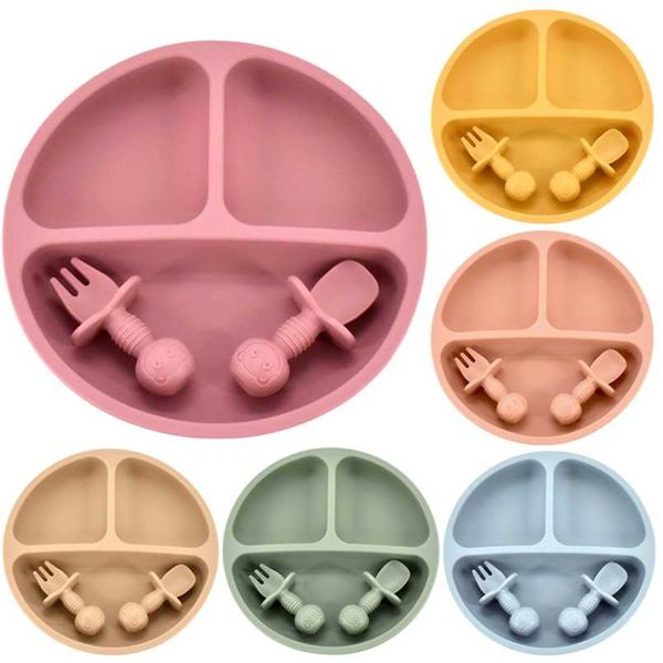 baby silicone dining plate set solid cute smile cartoon children dishes toddle training tableware kids feeding bowls a 211012
baby silicone dining plate set solid cute smile cartoon children dishes toddle training tableware kids feeding bowls a 211012