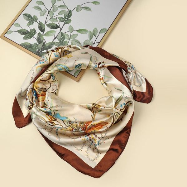 scarves fortune flower silk scarf printing square female travel with sunscreen shawl shopping decorative, Blue;gray
scarves fortune flower silk scarf printing square female travel with sunscreen shawl shopping decorative, Blue;gray