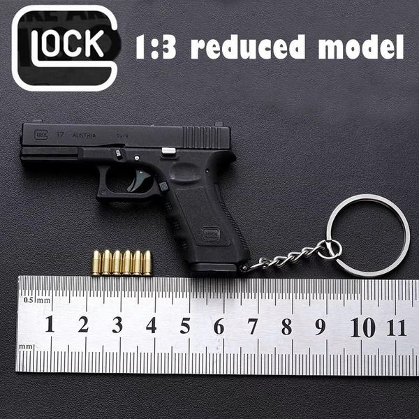 keychains 2021 1:3 17 model keychain full metal shell throwing alloy non-launchable boy birthday christmas gift, Silver
keychains 2021 1:3 17 model keychain full metal shell throwing alloy non-launchable boy birthday christmas gift, Silver