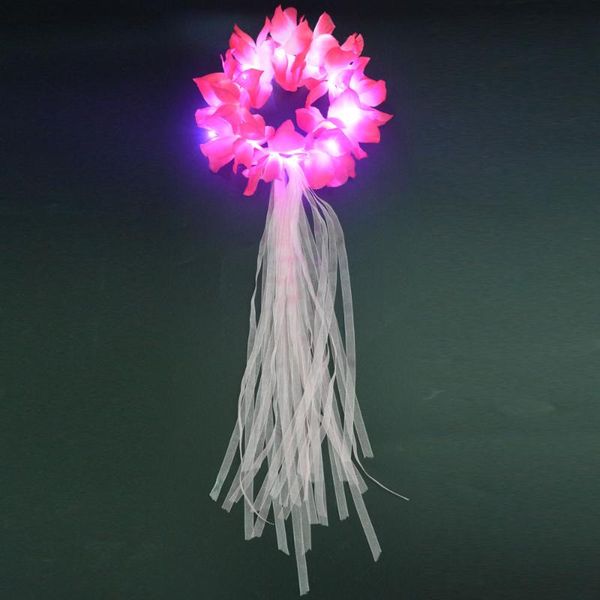 party decoration light up long ribbon flower wreath headband hair accessories for girls women wedding festival holiday christmas halloween
party decoration light up long ribbon flower wreath headband hair accessories for girls women wedding festival holiday christmas halloween