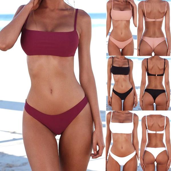 new bikini suit solid women's swimwear fashion swimwear two piece women's beach bikini xl suit
new bikini suit solid women's swimwear fashion swimwear two piece women's beach bikini xl suit