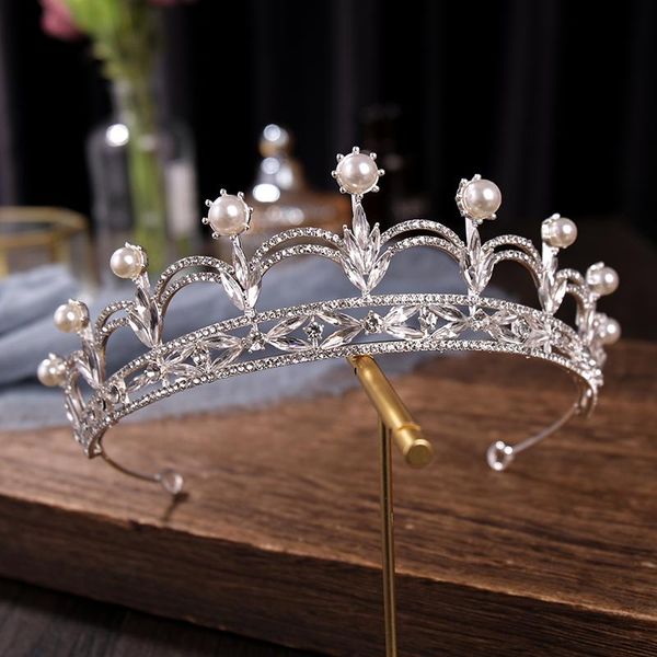 hair clips & barrettes crown headband for bride wedding head jewelry bridal headwear pearl accessories fashion tiara, Golden;silver
hair clips & barrettes crown headband for bride wedding head jewelry bridal headwear pearl accessories fashion tiara, Golden;silver