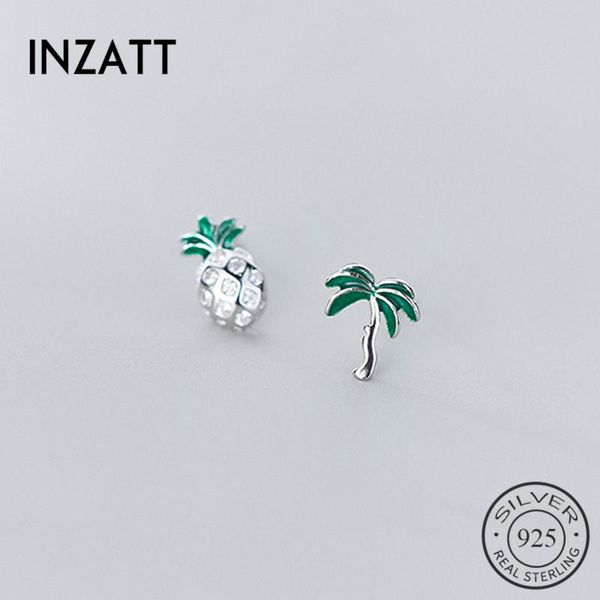stud inzareal 925 sterling silver enamel pineapple earrings for fashion women cute fine jewelry minimalist accessories gift, Golden;silver
stud inzareal 925 sterling silver enamel pineapple earrings for fashion women cute fine jewelry minimalist accessories gift, Golden;silver