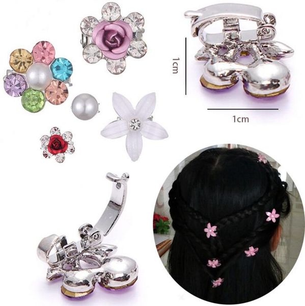 hair accessories 10pcs/set girls crystal rhinestone flower claw hairpins ornaments clips hairgrip for women girl, Slivery;white
hair accessories 10pcs/set girls crystal rhinestone flower claw hairpins ornaments clips hairgrip for women girl, Slivery;white